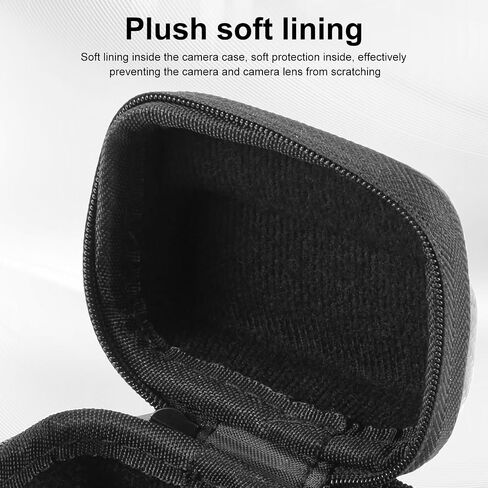 Mini Carrying Case for Insta360 GO 3 / GO 3S,Portable Carbon Fiber EVA Camera case,Protective Hard Case Travel Carrying Case Action Camera Accessories in Kuwait