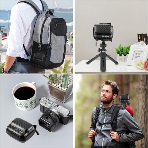 Mini Carrying Case for Insta360 GO 3 / GO 3S,Portable Carbon Fiber EVA Camera case,Protective Hard Case Travel Carrying Case Action Camera Accessories in Kuwait