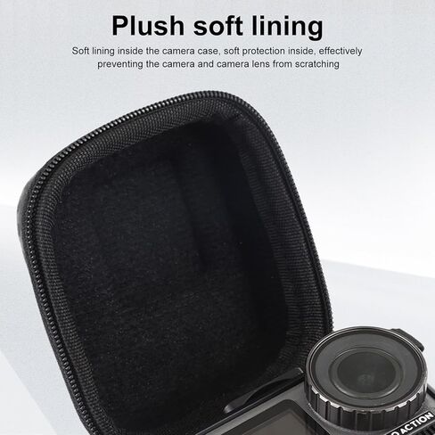 Carrying Case for DJI Osmo Pocket 3 Camera,Portable Carbon Fiber EVA Bag Case,Portable Storage Case Carry Bag for Pocket 3 Accessories in Kuwait