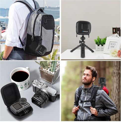 Carrying Case for DJI Osmo Pocket 3 Camera,Portable Carbon Fiber EVA Bag Case,Portable Storage Case Carry Bag for Pocket 3 Accessories in Kuwait