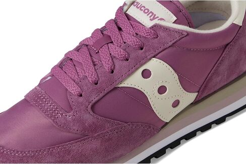 Saucony Women's Jazz Triple Sneaker, Purple/Cream, 8.5 in Saudi Arabia