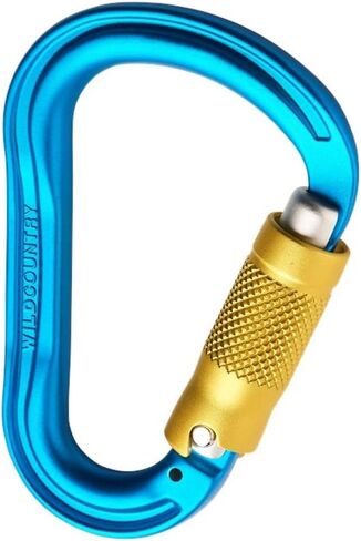 Wild Country Xenon Rock Climbing Carabiner - Lightweight Aluminum Locking Carabiner for Belaying in Saudi Arabia