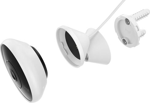 Logitech Circle 2 Indoor/Outdoor Weatherproof Wired Home Security Camera (Person Detection, 24-Hr Free Time-Lapse), Compatible with Alexa, Apple HomeKit and Google Assistant (Renewed) in Saudi Arabia