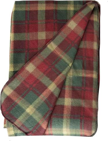 Briomhar Tartan Plain Baby Blanket - Scottish Throw for Lap, Stroller, Bedding (New Brunswick) in Saudi Arabia