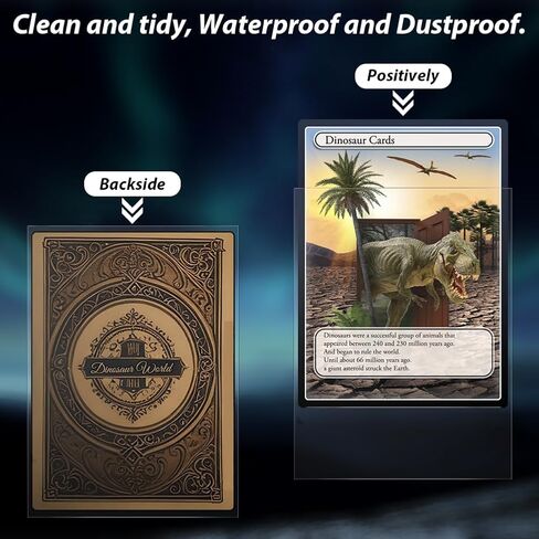 Trading Card Sleeves,Top Loaders Card Protection for Baseball Cards, Matte Card Sleeves Fit for Yugioh,Football,Magic,Sports Cards (6 Multicolored, 61 * 99mm) in Kuwait