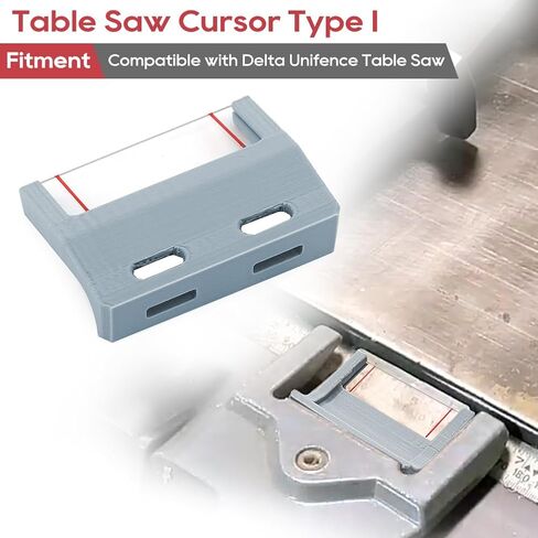 AUTOVIC Table Saw Cursor with Lense Upgrade Type I Attaches from Side for Delta Unifence Table Saw in Saudi Arabia