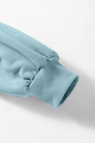 KevaMolly Womens Long Sleeve Tops Floral Peace Symbol Drop Shoulder Sweatshirt Crewneck Casual Pullover Top in Kuwait