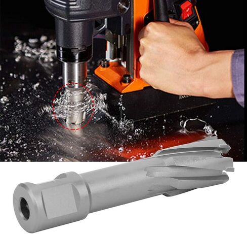 High Speed Steel Hollow Drill Bit Hardware Accessory Cutting Tool Portable Metal Hollow Core Bit 50mm(20 * 50mm) in Saudi Arabia