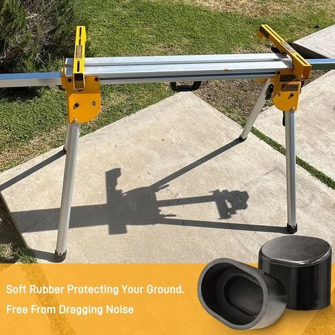 4PCS Table Saw Stand Foot Pad Fit for Dewalt DWX Series Mitersaw Stand Replacement Leg Feet for Dewalt Dwx in Saudi Arabia