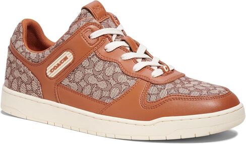 Coach Women's C201 Micro Signature Jacquard Sneaker in Saudi Arabia