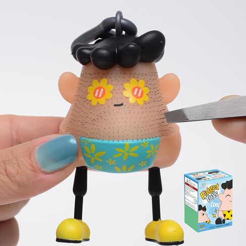 Kiss Fun Hair Pulling Fidget Polka Toys, Anti Worry Toys and Venting Novelty Toys, ﻿ Great Redirect Activity for Pickers, for Boys Girls Pop Picking Fidget Toy in Saudi Arabia