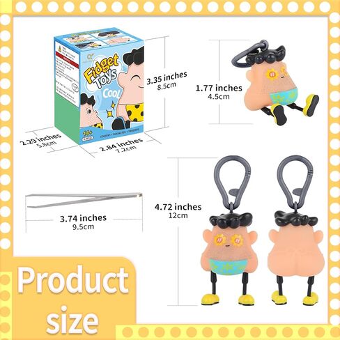 Kiss Fun Hair Pulling Fidget Polka Toys, Anti Worry Toys and Venting Novelty Toys, ﻿ Great Redirect Activity for Pickers, for Boys Girls Pop Picking Fidget Toy in Saudi Arabia