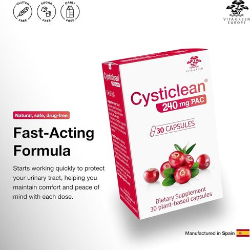 240mg PAC + D-Mannose 2g in Saudi Arabia