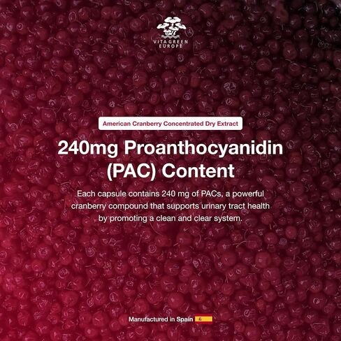 240mg PAC + D-Mannose 2g in Saudi Arabia