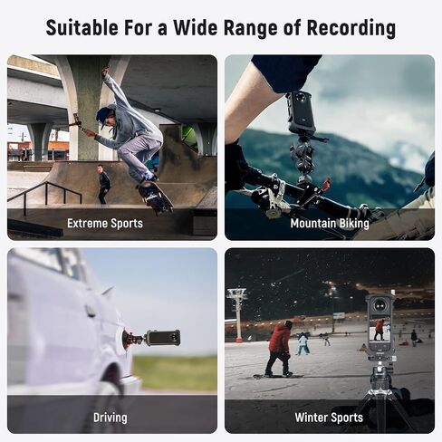 NEEWER Metal Camera Cage Compatible with Insta360 X3 Action Camera, All in One Protective Utility Frame X3 Case with Cold Shoe Mounts for Mini LED Light Mic for YouTube/TikTok Vlogging, CA010 in Saudi Arabia