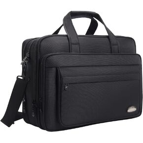 Large Briefcases For Men Canvas Tote Bag 15.6 Inch 17 Inch 19 Inch Laptop Case Work Bags Office Messenger Bag