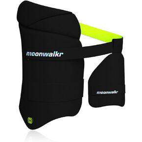 2.0 Cricket Batting Combo Thigh Guard Black