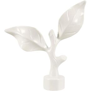 uxcell Curtain Rod Finials Iron Cap End for 28mm Drapery Pole White 132mm X 125mm