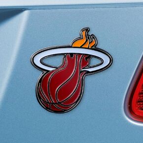 FANMATS NBA 3D Color Metal Emblem, Diecut Team Logo Auto Emblem