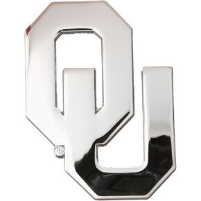 Oklahoma OU Sooners Auto Emblem - Metal