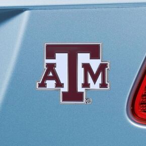 FANMATS NCAA 3D Color Metal Emblem, Diecut Team Logo Auto Emblem
