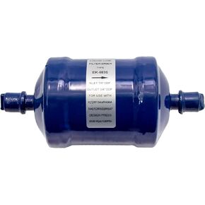 Liquid Line Filter Drier Refrigerant Filter Drier 3/8 Sweat SFK-083S for Heat Pump Air Conditioning Refrigeration Heating Systems