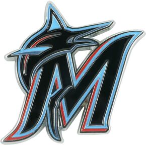 FANMATS MLB 3D Color Metal Emblem, Diecut Team Logo Auto Emblem