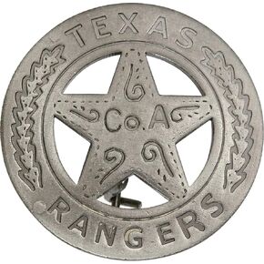 Denix Old West Era Texas Ranger Replica Badge