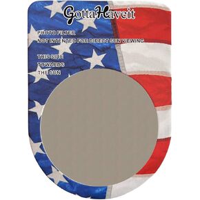 Solar Filter for Smartphone - Solar Photo Filter Lens, for Taking Images of The Solar Eclipse with Cellphone (1 Pack)
