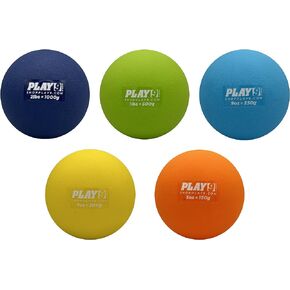 Shop Play 9 Plyoball Weighted Ball Set for Throwing and Pitching Training - Heavy Mini Training Balls for Baseball - Builds Speed, Strength, & Muscle Memory