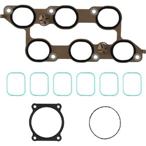 Lower Upper Intake Manifold Gasket Set MS972401 MS19932 Compatible with Chevy Camaro Caprice Colorado Equinox Impala Traverse 3.6L Cadillac ATS CTS SRX XTS GMC Acadia Buick Enclave 3.6L