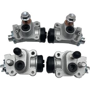 Front Brake Wheel Cylinders for Honda Foreman 400 4x4 TRX400 TRX400FW 1999-2003 (Left&Right All 4 Kit),OEM# 45330-HN0-A01 45370-HN0-A01 45310-HN0-A01