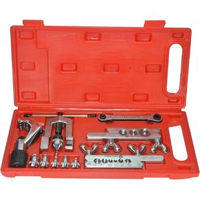 Appli Parts APT-FT278 Flaring and Swage Tool kit for Copper, Plastic, Aluminum Pipe and Other Soft Metal Tube with Cutter and Ratchet Wrench for HVAC and Other Applications