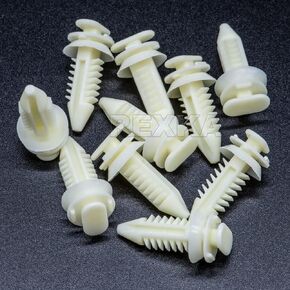 Rexka 50pcs Door Panel Clips Retainers 15545202 Compatible with GM Chevrolet GMC Trucks Chevy Pickup SUV