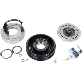GM Genuine Parts 15-40545 Air Conditioning Compressor Clutch Kit with Clutch, Coil, Bearing, Rings, Bracket, Washers, and Bolts