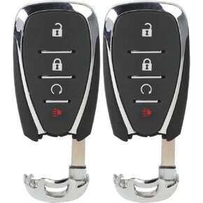 HYQ4EA Keyless Entry Remote Key Fob for Chevy Volt for Chevy Cruze for Chevy Traverse 2017-2019 2 PCS 4 Buttons-SCITOO