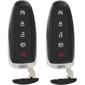 M3N5WY8609 Keyless Entry Remote Key Fob for Ford C-Max Energi Escape Focus SE and Titanium Focus Maverick 2013-2017 2 PCS 5 Buttons-SCITOO