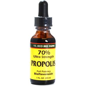 YS BEE FARMS Organic 70% Ultra Strength Propolis, 1 OZ