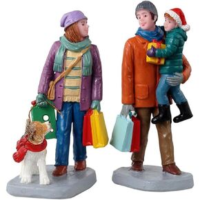 Lemax Holiday Shoppers, Set of 2#12016