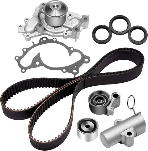 Scitoo Timing Belt Water Pump Kit Fits 2001-2010 Toyota camry Solara Highlander Sienna Lexus RX330 RX400h ES330 Engine 3.0L 3.3L 1MZFE 3MZFE in Saudi Arabia