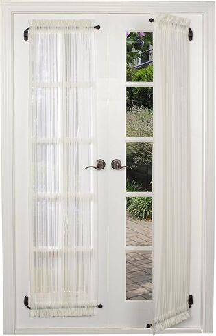 Pair of Swing Arm with Ball Finial, Antique Brass, 14 by 24-Inch in Kuwait