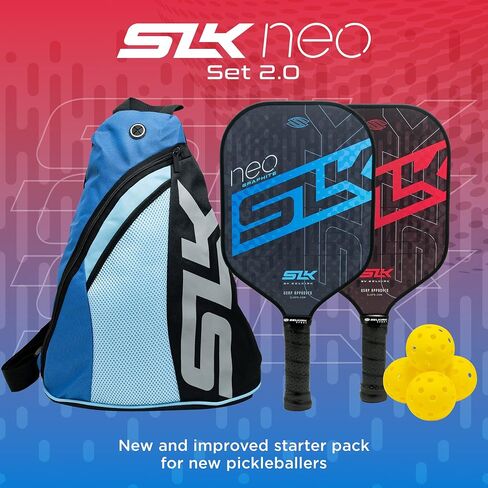 2024 SLK by Selkirk Pickleball Paddles | Featuring a Multilayer Fiberglass and Graphite Pickleball Paddle Face | SX3 Honeycomb Core | Pickleball Rackets Designed in The USA for Traction and Stability in Saudi Arabia