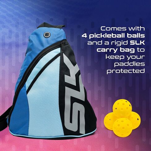 2024 SLK by Selkirk Pickleball Paddles | Featuring a Multilayer Fiberglass and Graphite Pickleball Paddle Face | SX3 Honeycomb Core | Pickleball Rackets Designed in The USA for Traction and Stability in Saudi Arabia