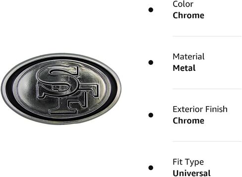 NFL Chrome Automobile Emblem in Kuwait