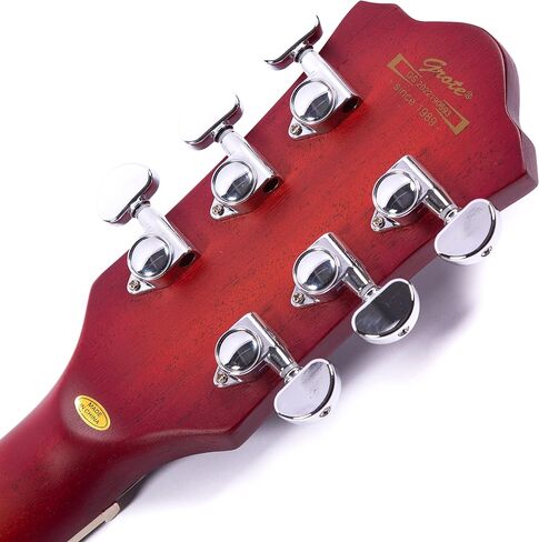 Grote Electric Guitar Matte Finished Mahogany Simi-hollow Body with Gigbag GT335-009 (VS) in Saudi Arabia