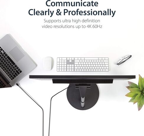 StarTech.com كابل Mini DisplayPort بطول 6 أقدام (2 متر) إلى DisplayPort 1.2 - كابل محول Mini DisplayPort إلى DisplayPort 4K x 2K UHD - كابل Mini DP إلى DP للشاشة - سلك محول mDP إلى DP (MDP2DPMM6) in Kuwait