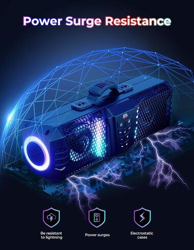 شريط صوت KEMIMOTO Midnight 40B مقاس 16 بوصة UTV، بطارية مدمجة، إطلاق سريع، مقاوم للماء، مزامنة موسيقى RGB، أضواء متعددة الألوان UTV Soundbar Bluetooth لـ UTV/ATV/عربة الجولف/القارب، يناسب شريط رول 1 بوصة - 2 بوصة in Kuwait