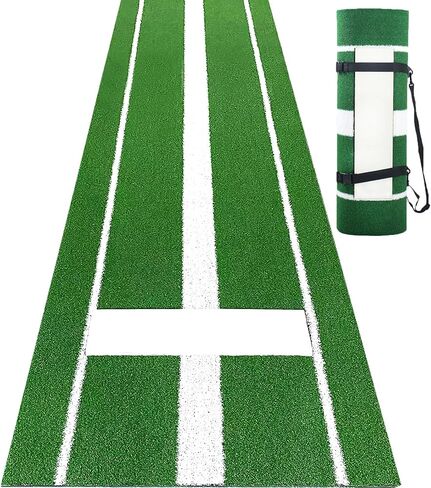 حصيرة رمي الكرة اللينة من Vaolvpant مقاس 10'x3' المحمولة لرمي الكرة اللينة لممارسة التمارين في الهواء الطلق in Kuwait