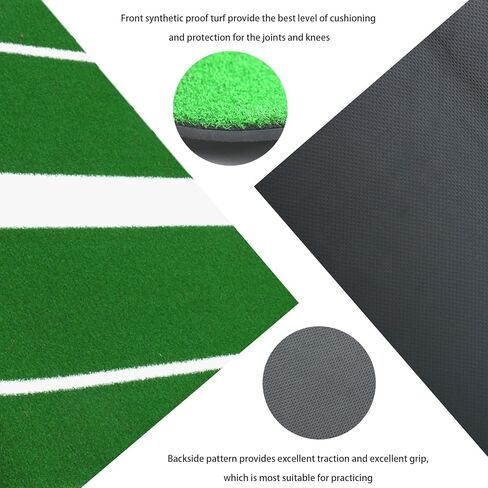 حصيرة رمي الكرة اللينة من Vaolvpant مقاس 10'x3' المحمولة لرمي الكرة اللينة لممارسة التمارين في الهواء الطلق in Kuwait