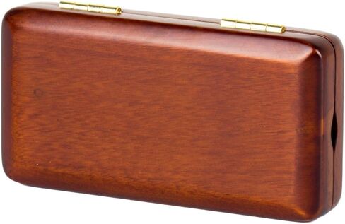 صندوق تخزين Kmise Oboe Reeds من خشب القيقب لـ 3 قطع من ملحقات الأجزاء الموسيقية ذات اللون الكهرماني (MI1753) in Saudi Arabia